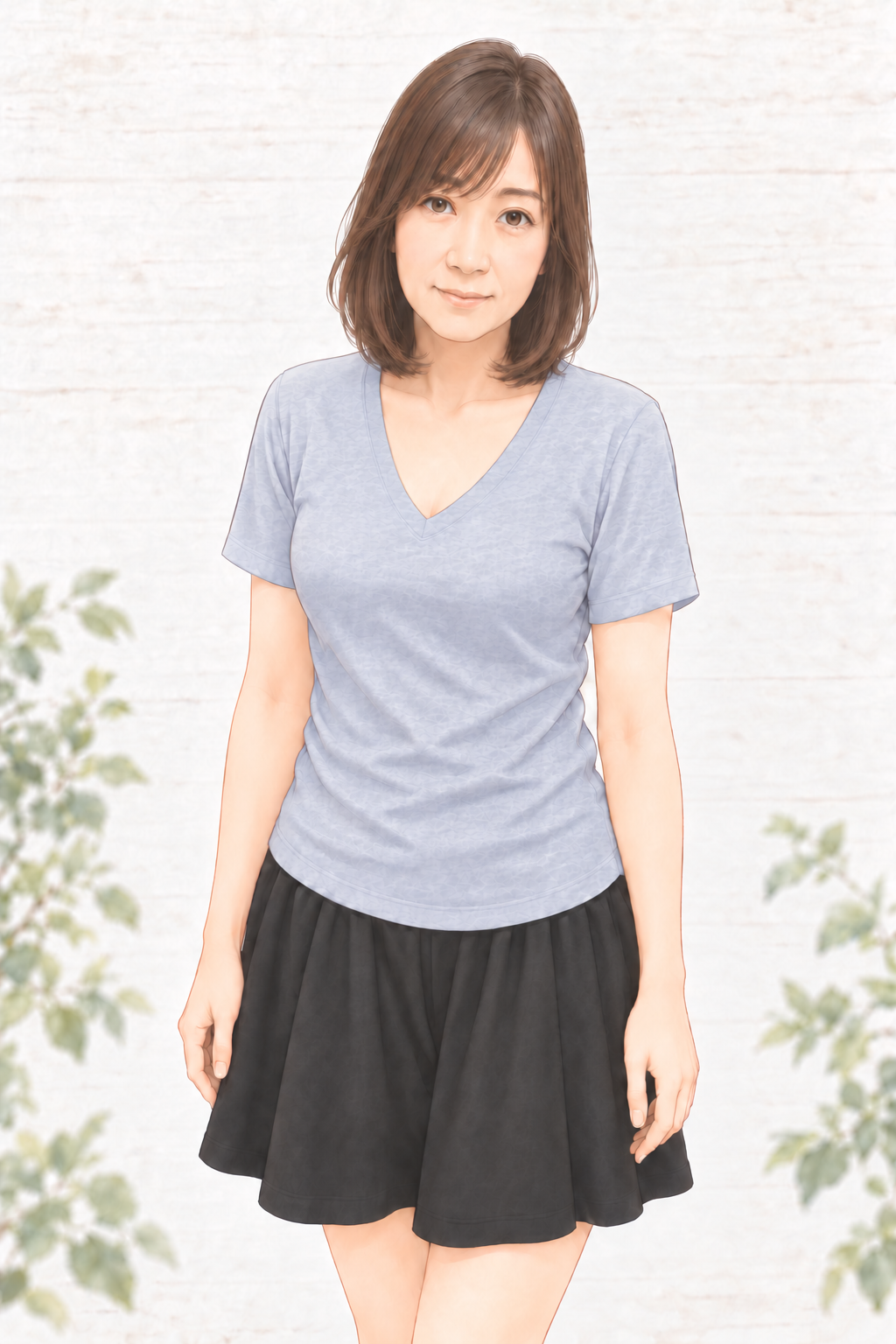 かわかみの似顔絵