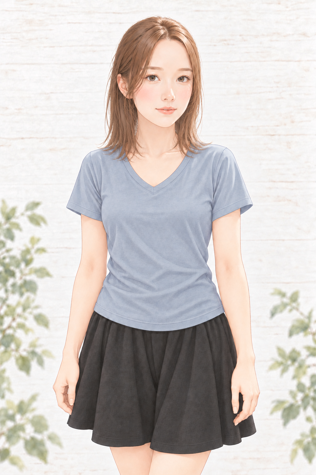 みさきの似顔絵