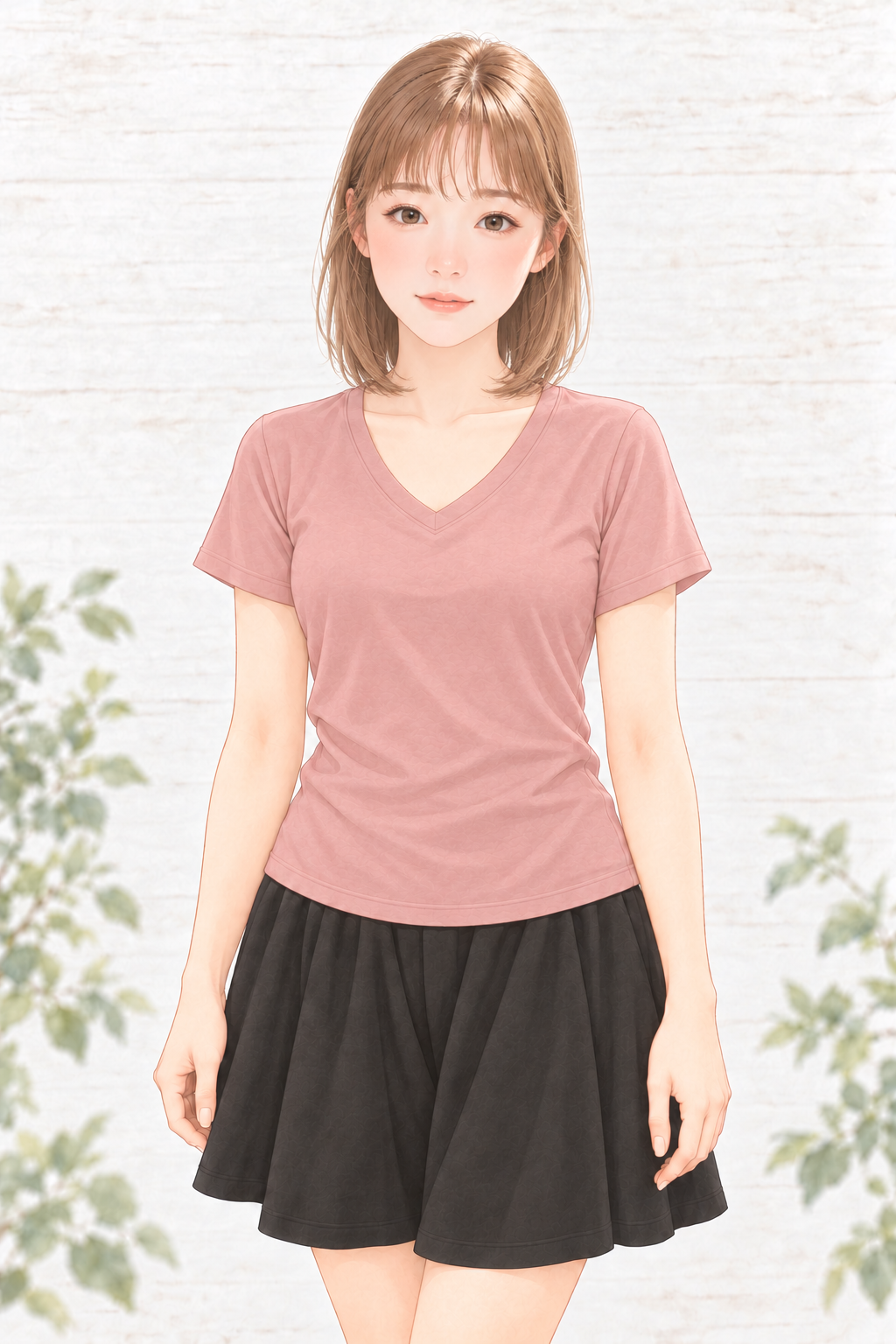 あかいの似顔絵